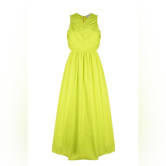 NWT Hunter Bell Kathleen Lime Dress 🍋‍🟩 size 6 - Picture 6 of 6
